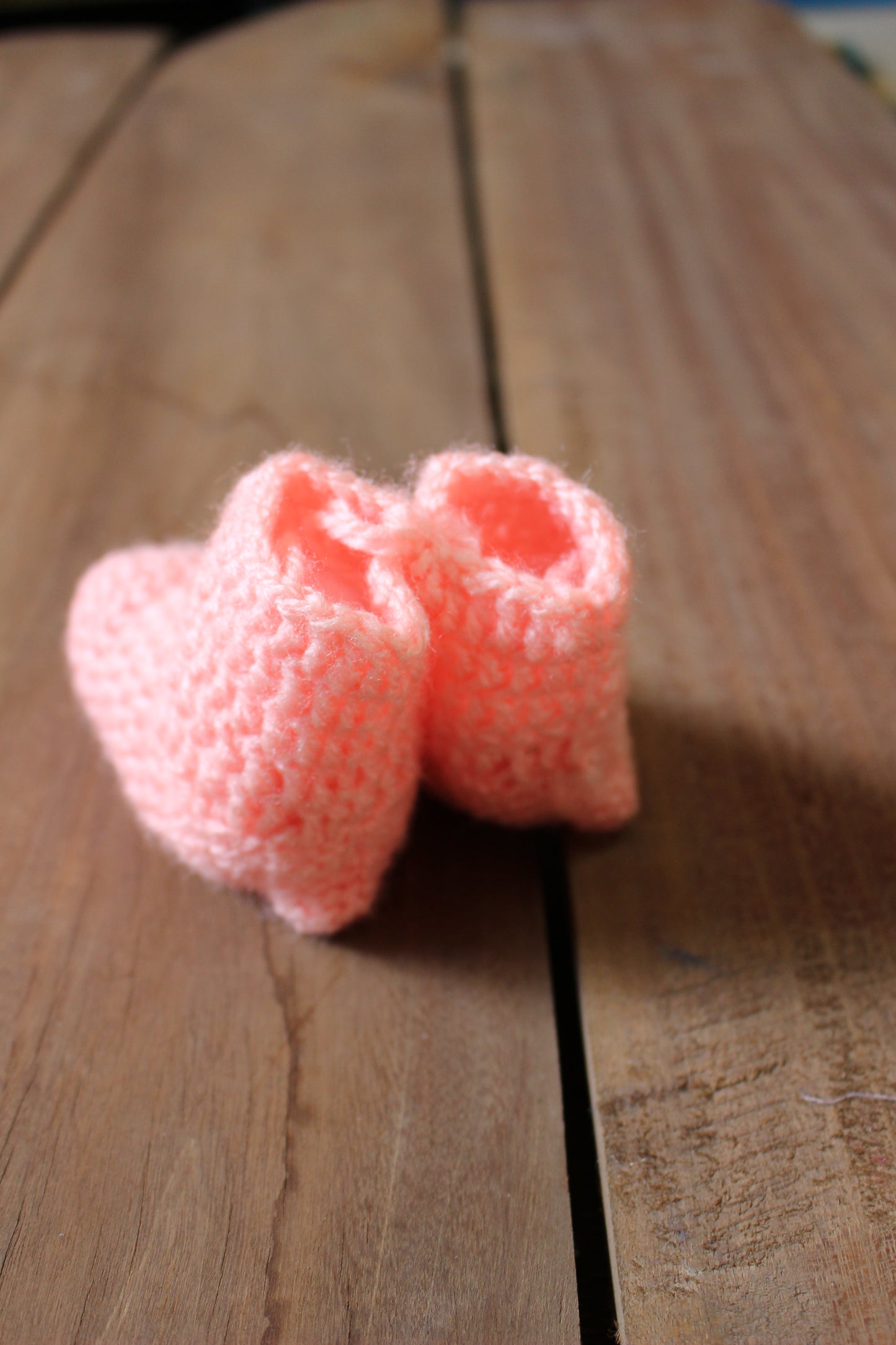 Hand Knitted Woollen Kids Shoes- Petals