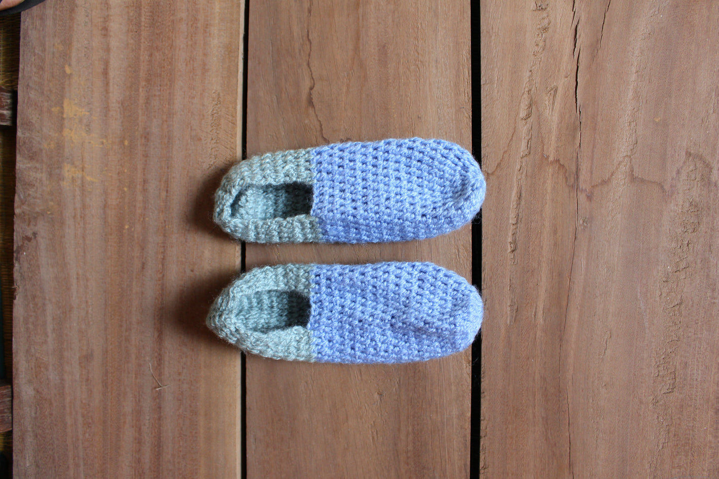 Hand Knitted Woollen Kids Shoes- Petals