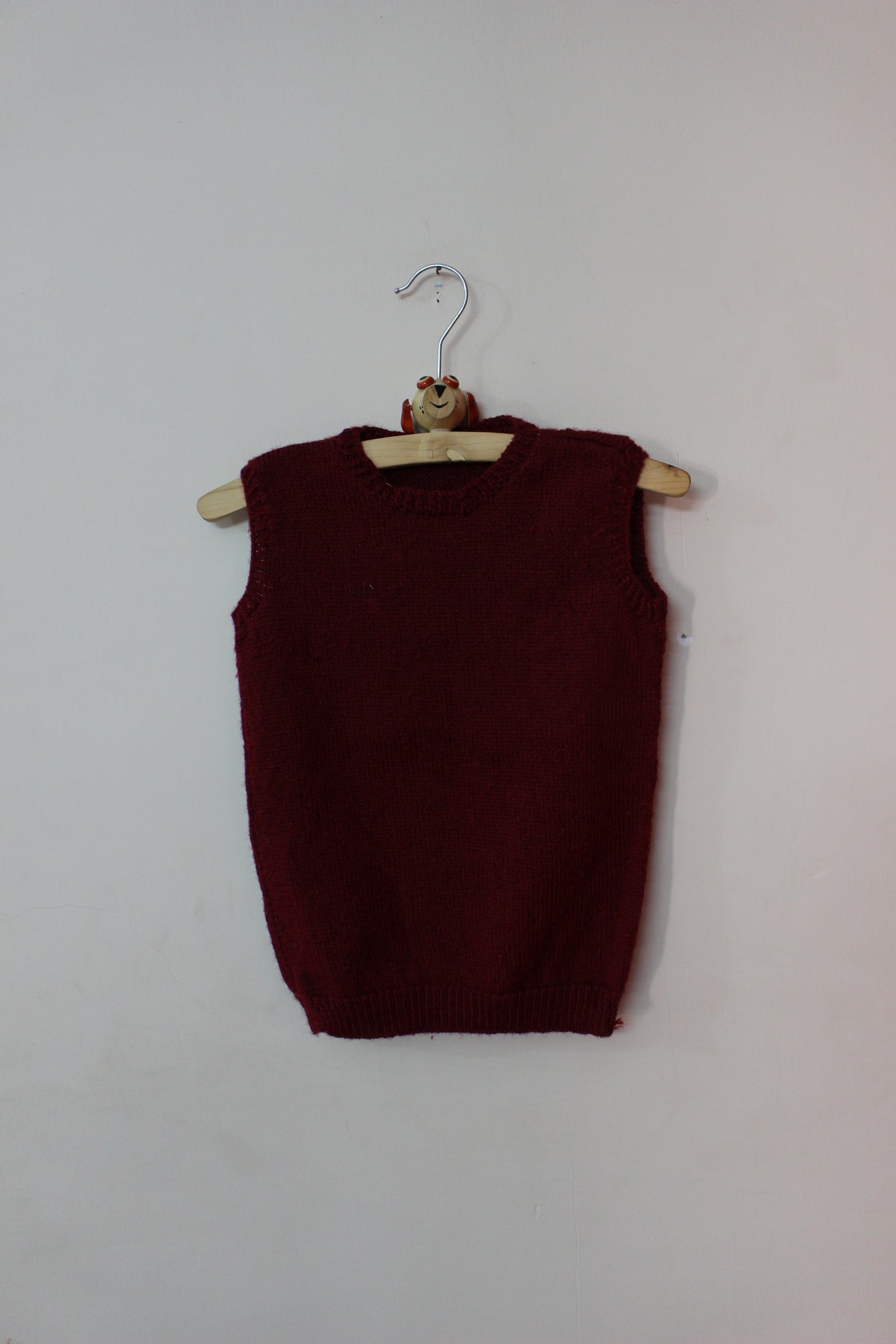 Hand Knitted Baby Woollen Vest