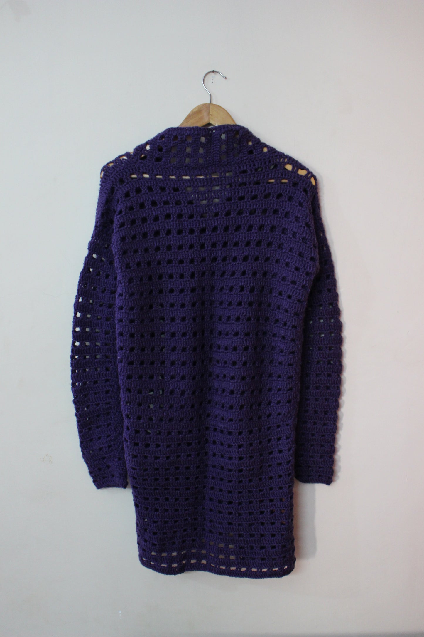 Hand Knitted Woollen Cardigan