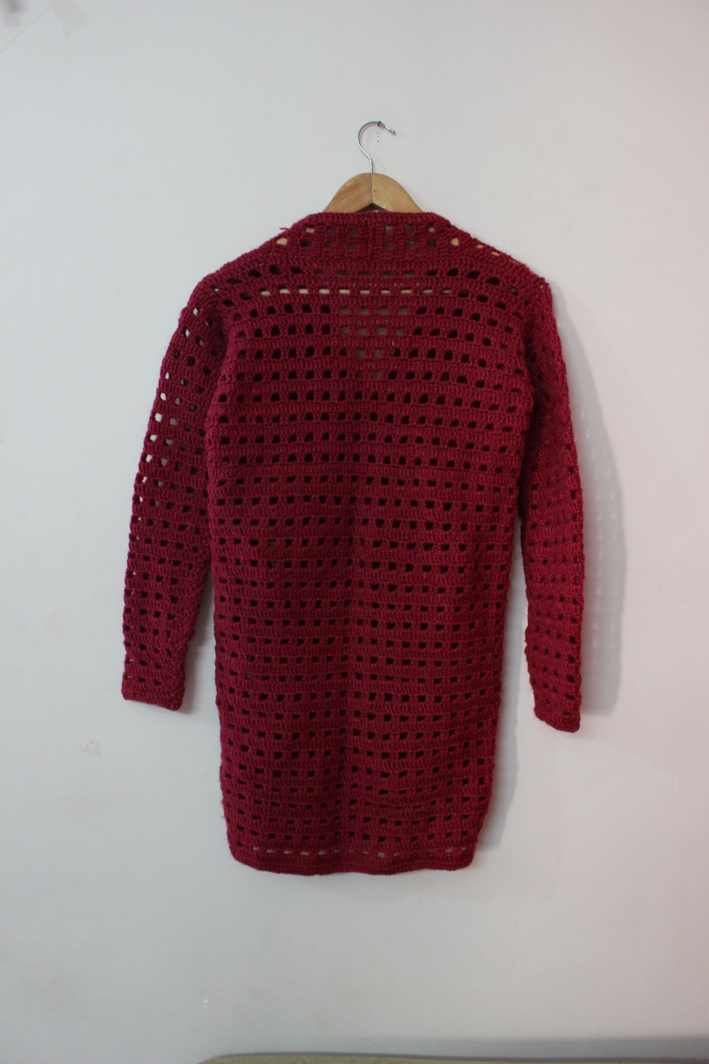 Hand Knitted Woollen Cardigan