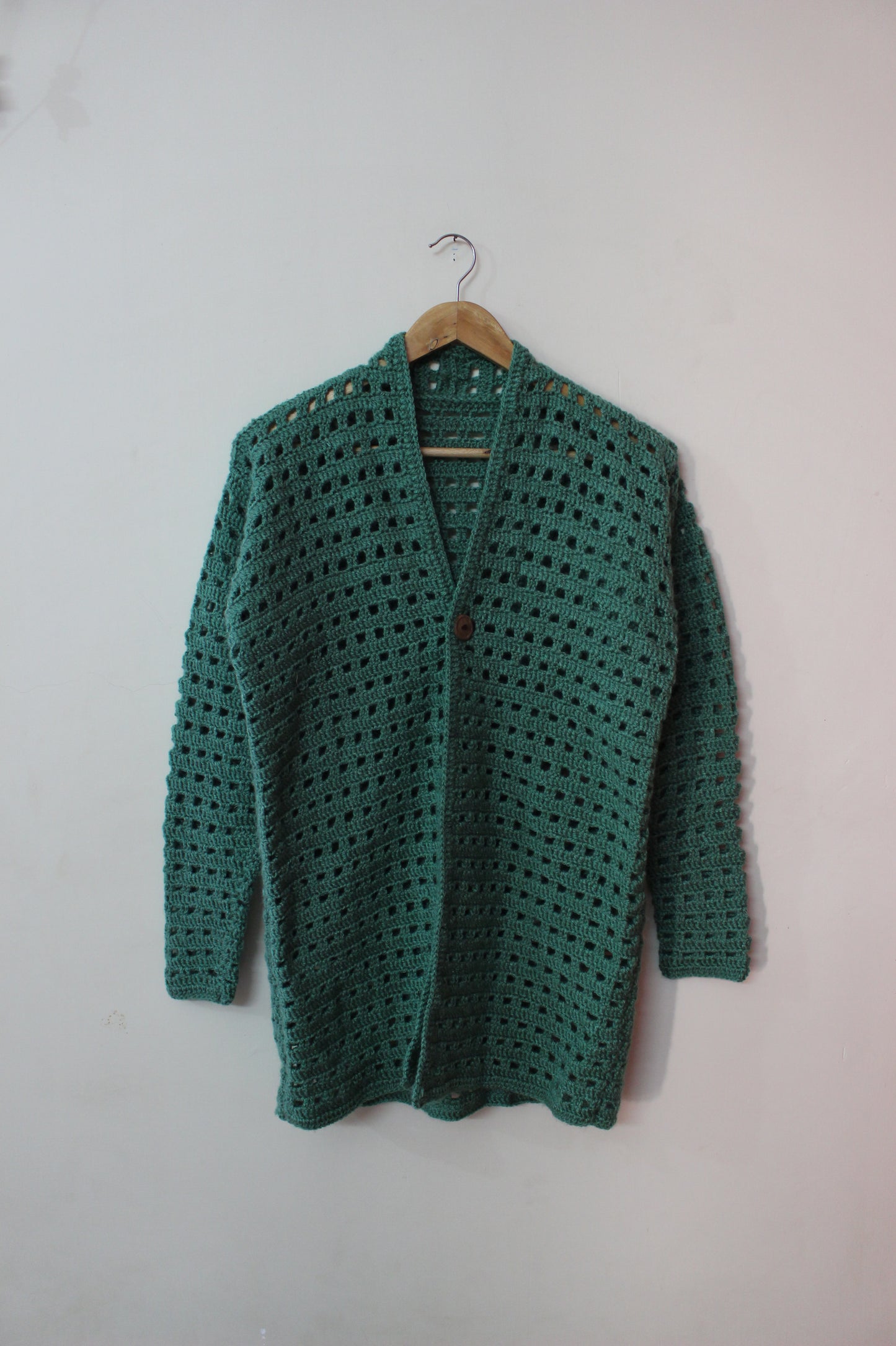 Hand Knitted Woollen Cardigan