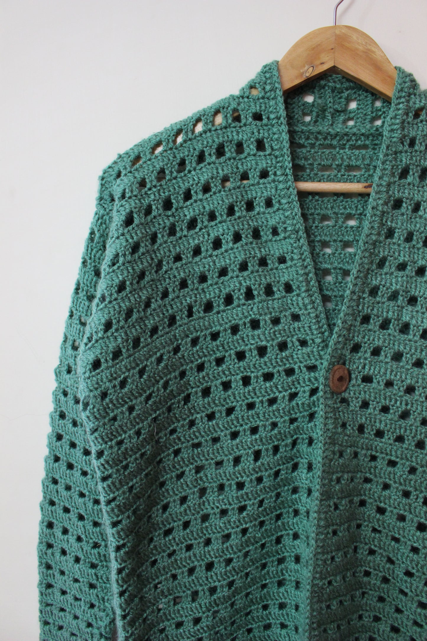 Hand Knitted Woollen Cardigan