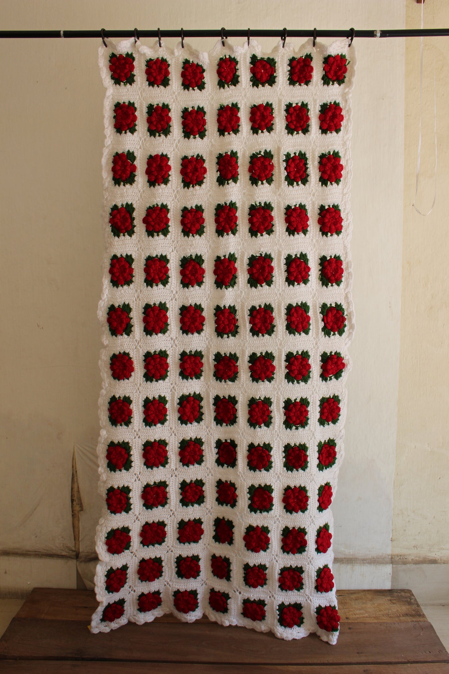 Hand Knitted Woollen Throws