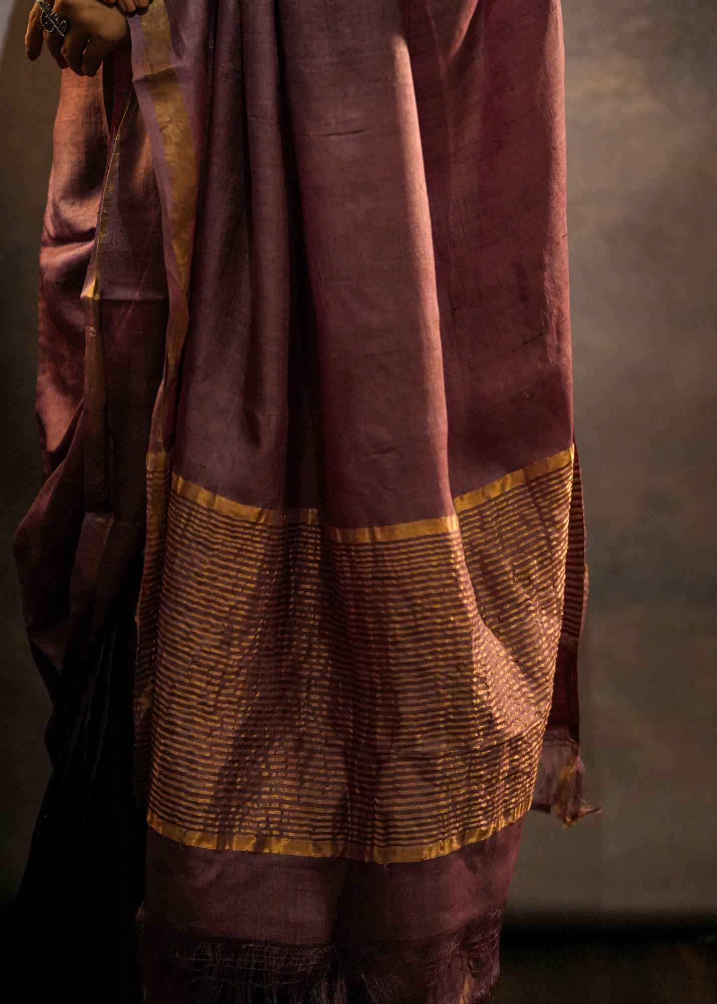 Piyu | Tussar Silk Sari