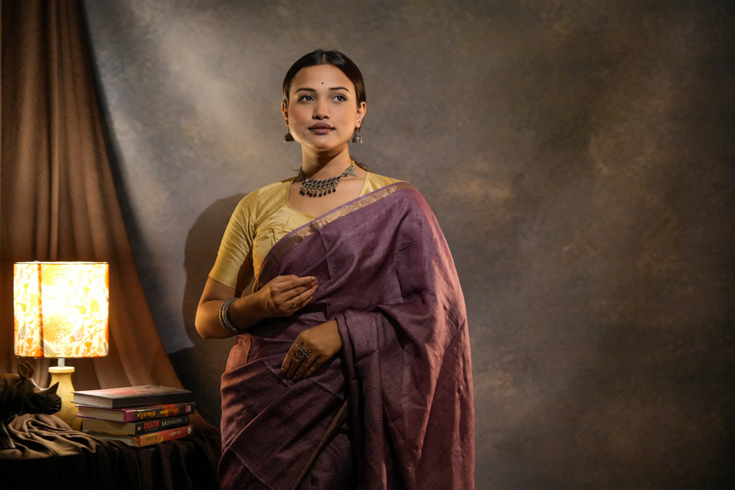 Piyu | Tussar Silk Sari