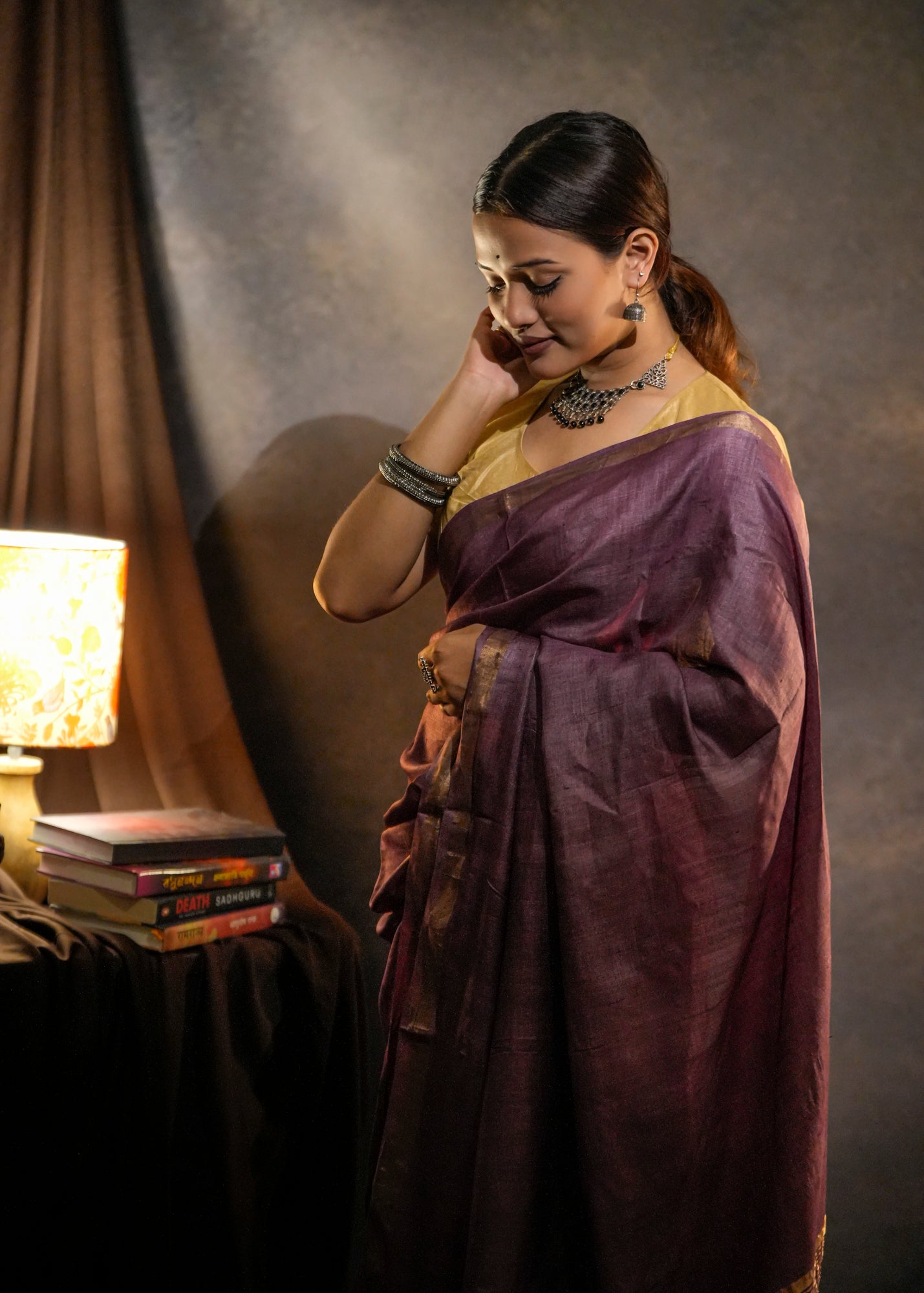 Piyu | Tussar Silk Sari