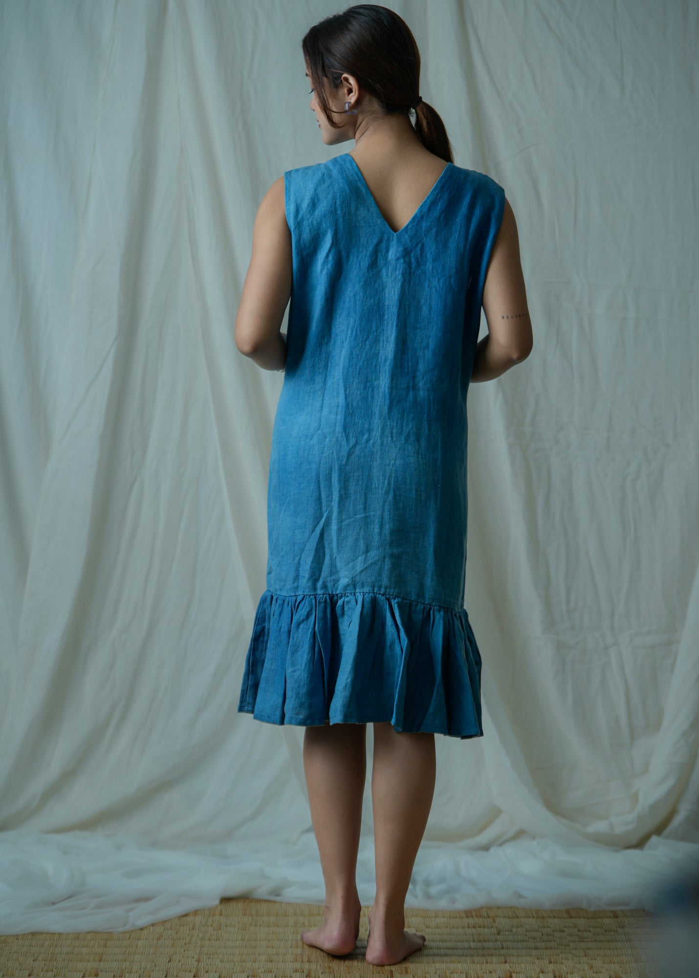 Flore | Hand Embroidered Dress