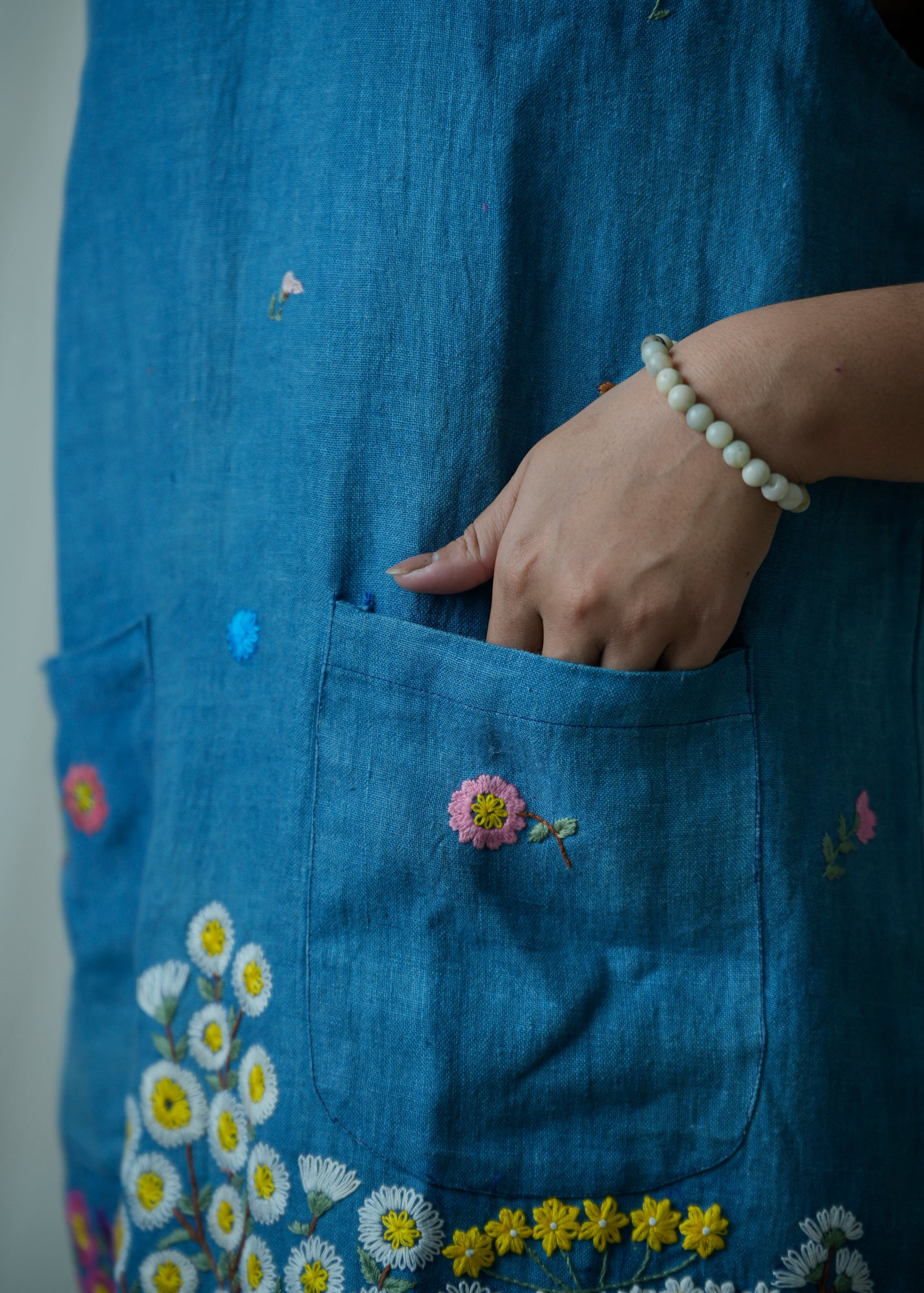 Flore | Hand Embroidered Dress