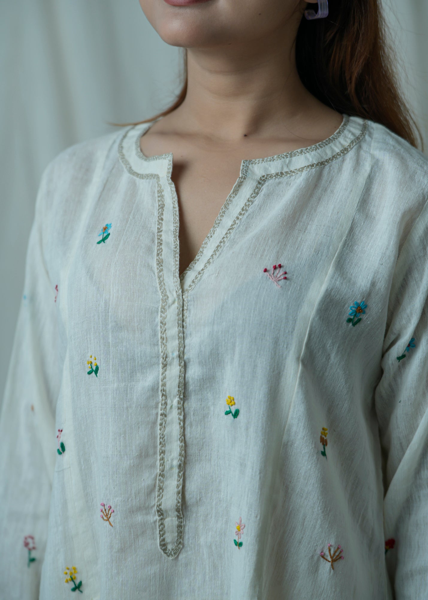 Amour | Hand Embroidered Dress