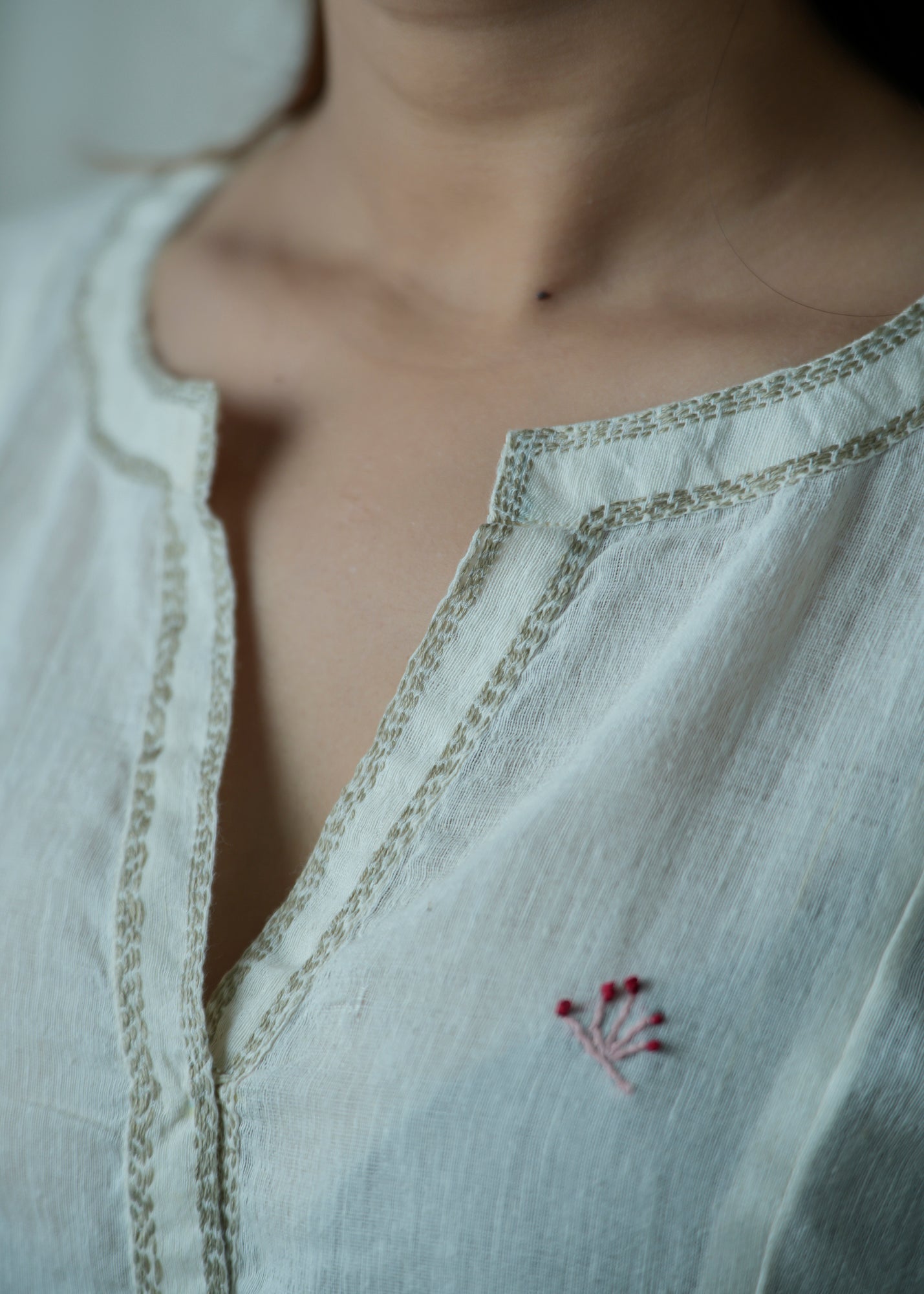 Amour | Hand Embroidered Dress