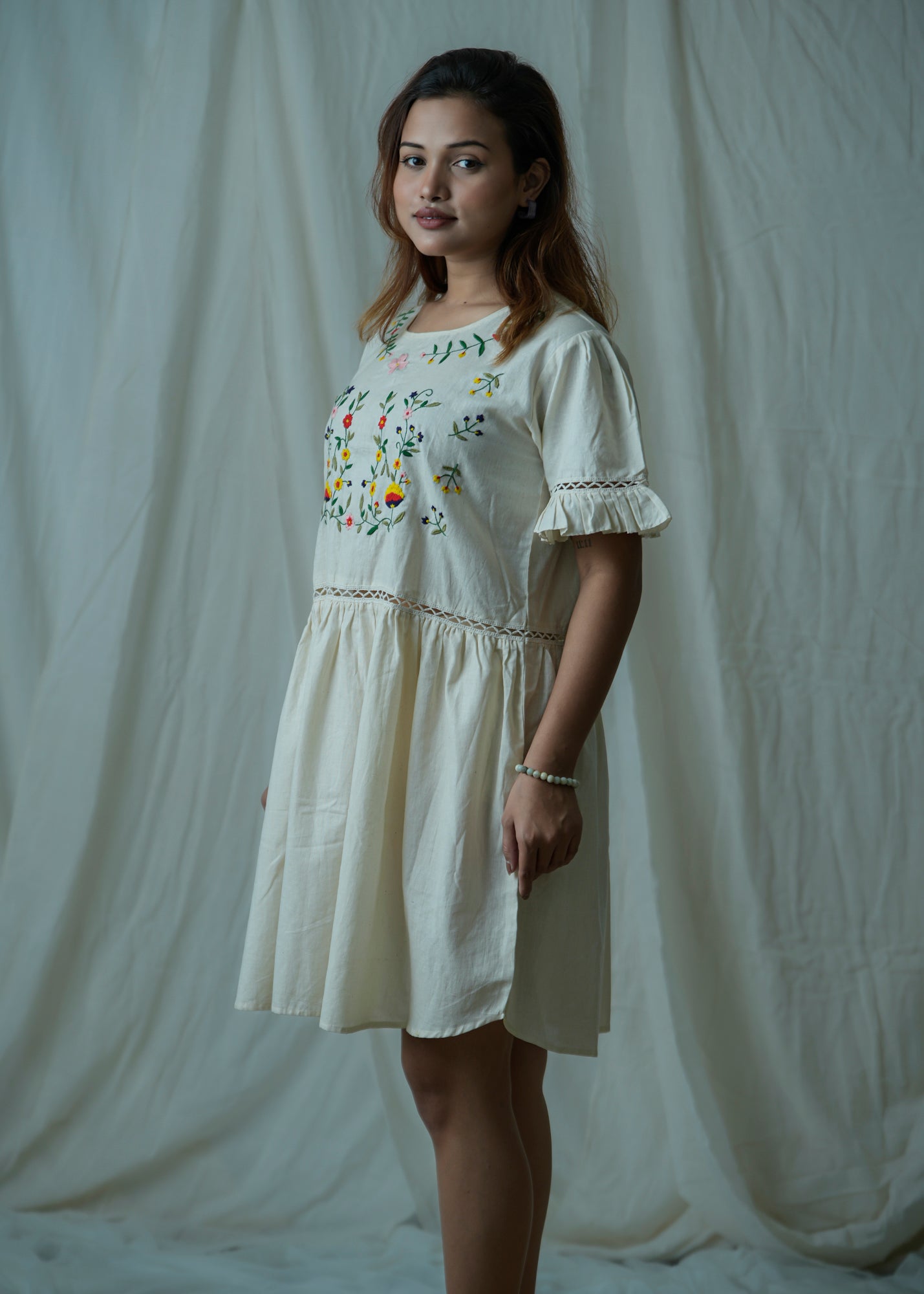 Jardin | Hand Embroidered Dress