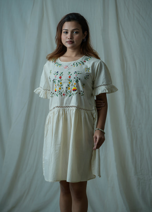 Jardin | Hand Embroidered Dress