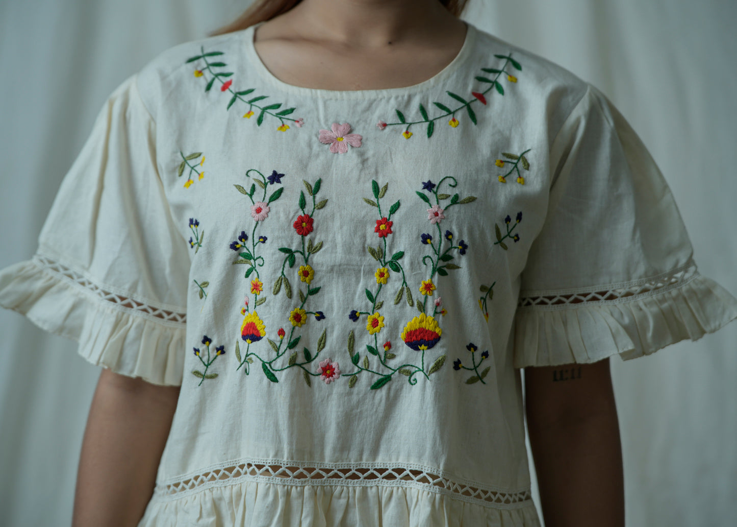 Jardin | Hand Embroidered Dress