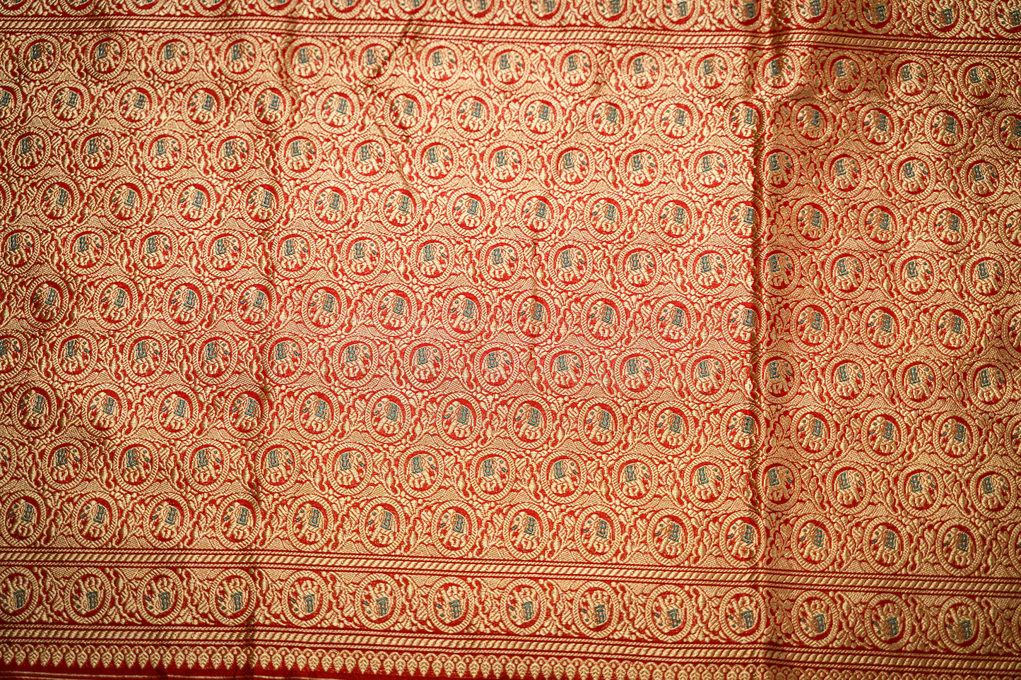 C Assam Handloom Silk Saree (Fabriqué sur commande)