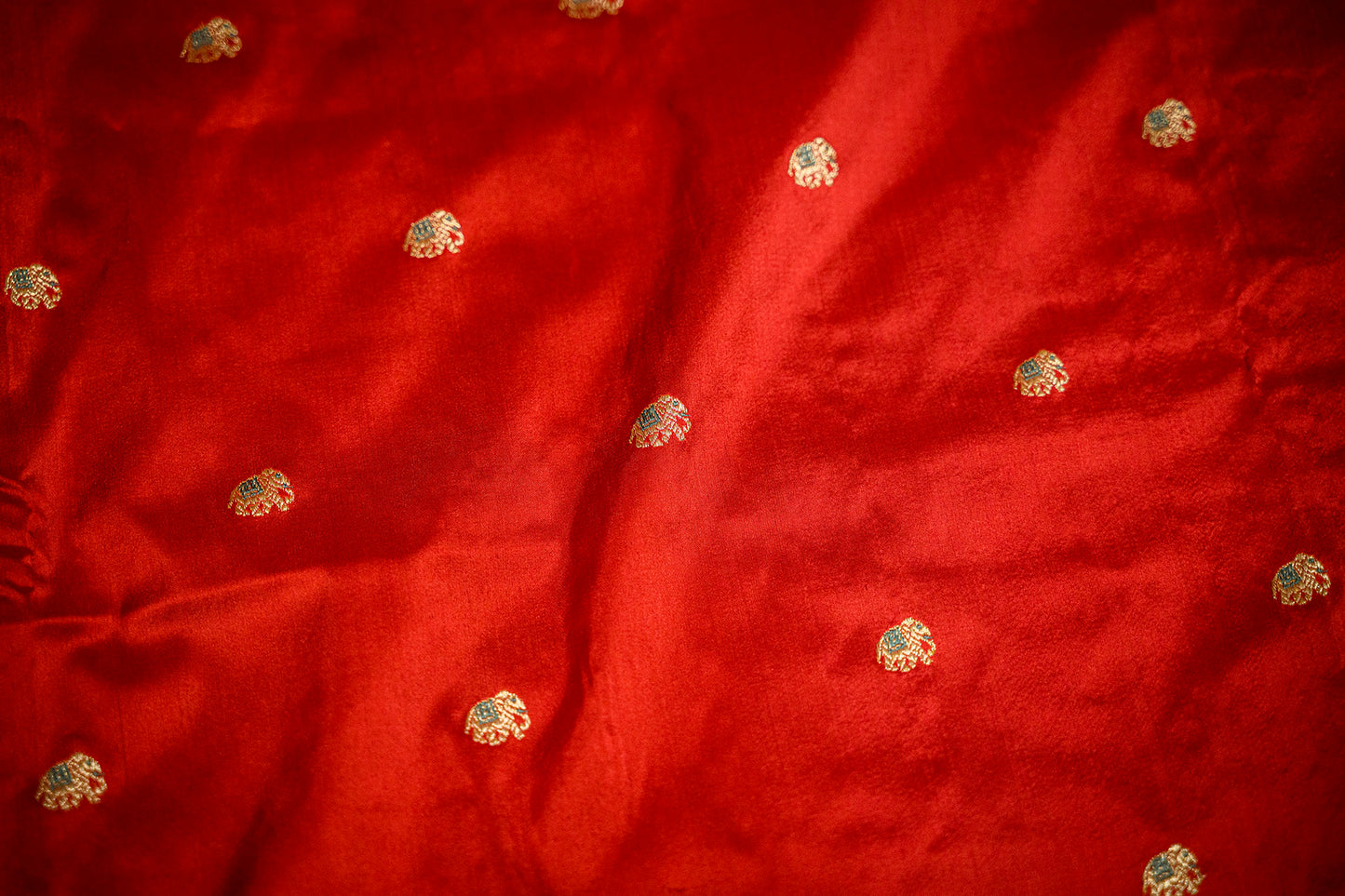 C Assam Handloom Silk Saree (Fabriqué sur commande)