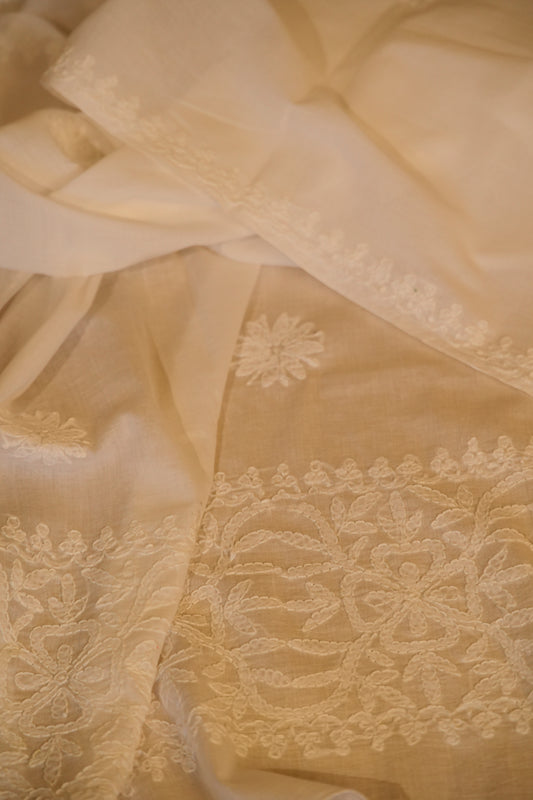 Naira Dupatta | Chikankari Clothing