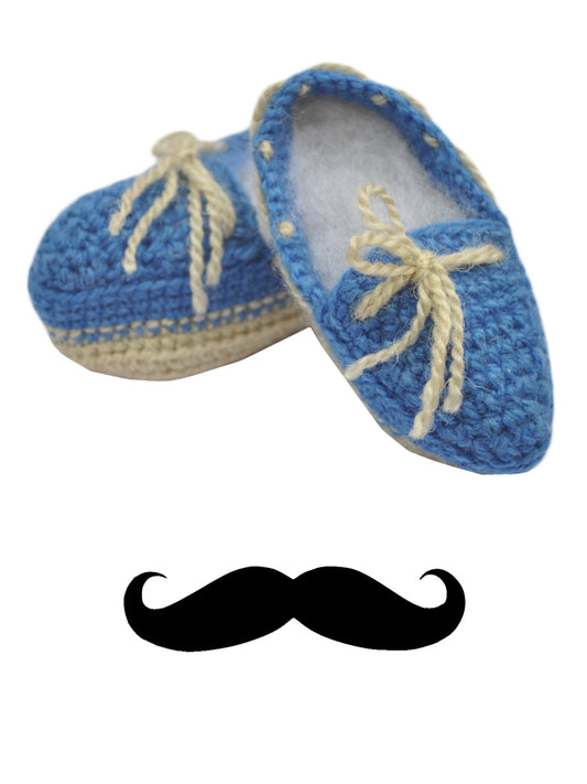 Hand Knitted Woollen Kids Shoes- Skye