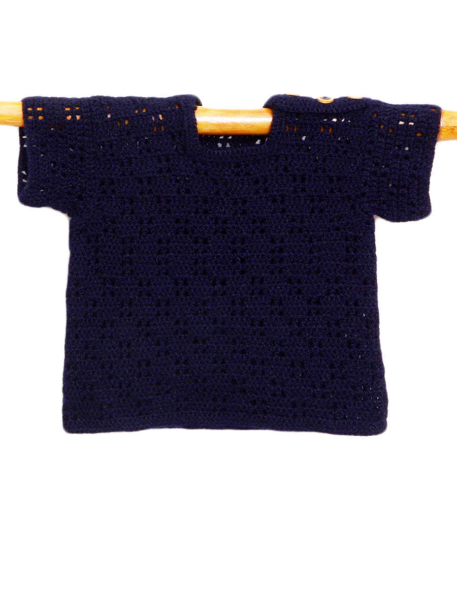 Hand Knitted Baby Woollen Tshirt