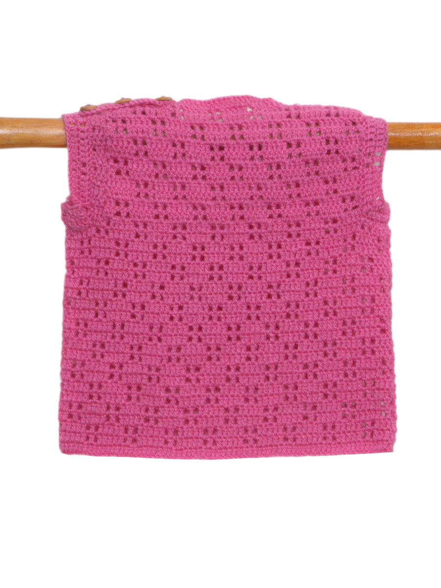 Hand Knitted Baby Woollen Vest