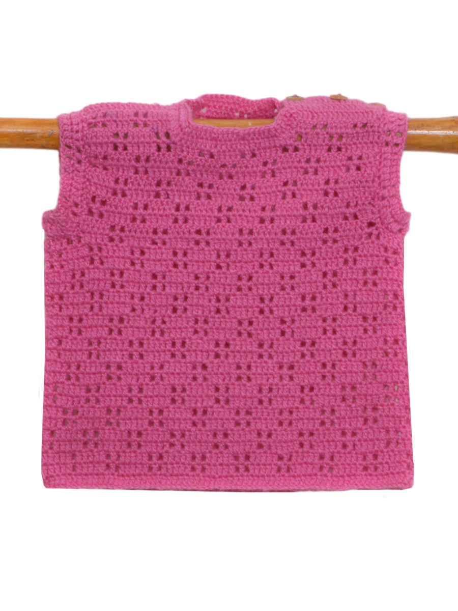 Hand Knitted Baby Woollen Vest