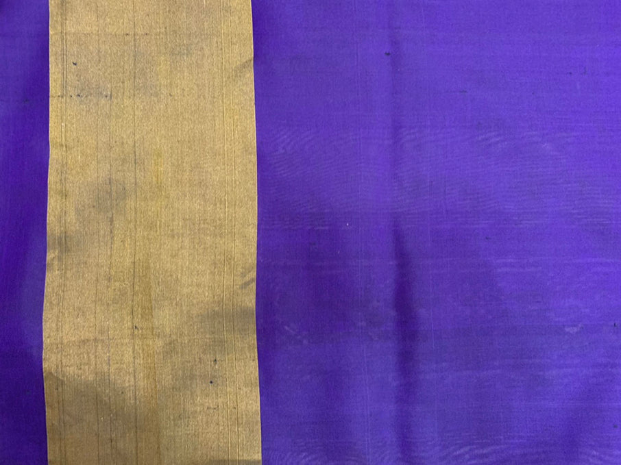 Made to order- Gujarat Patola Silk Handloom Saree Purple