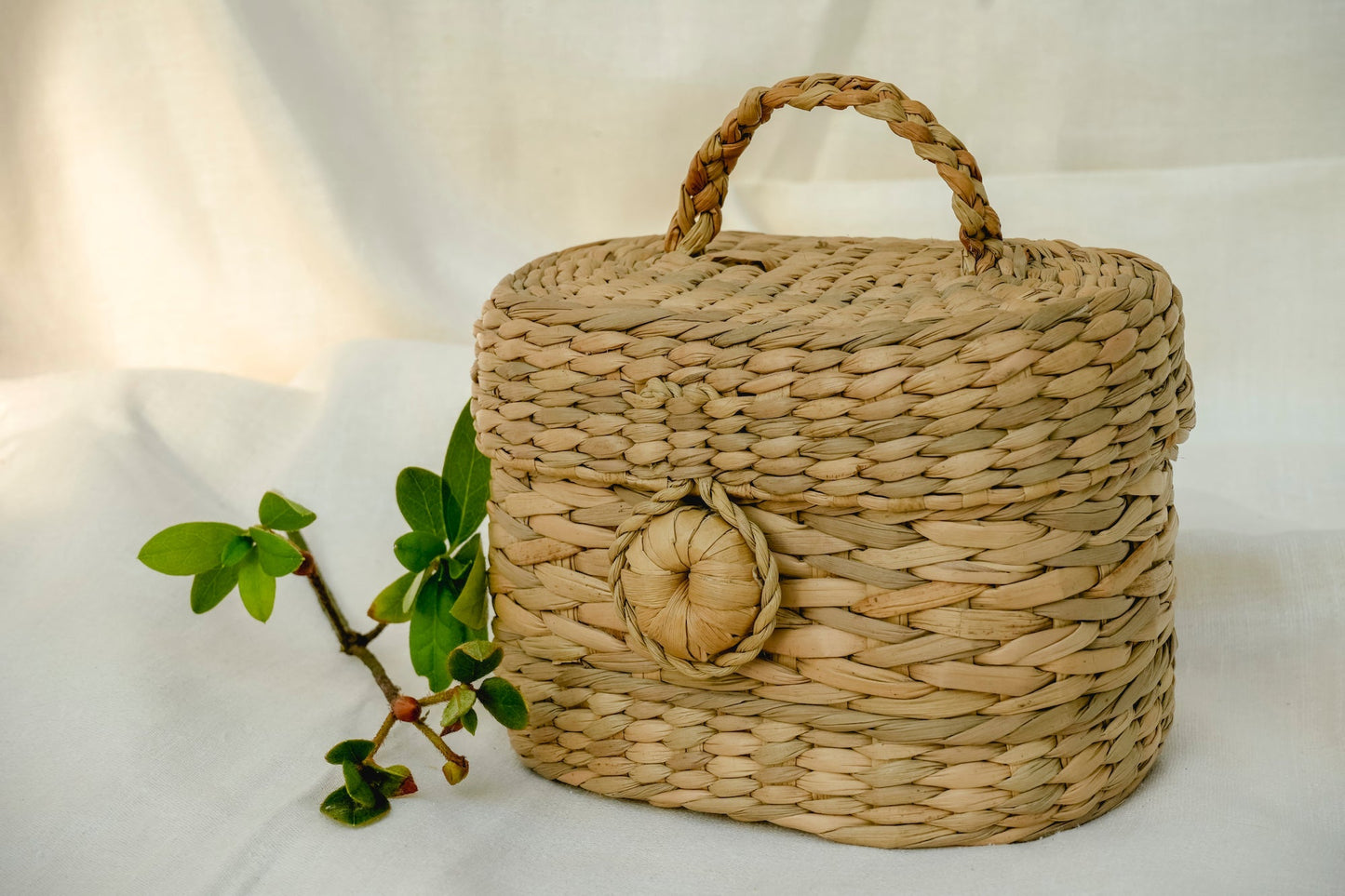 Kauna Grass Woven Soap Box | Small