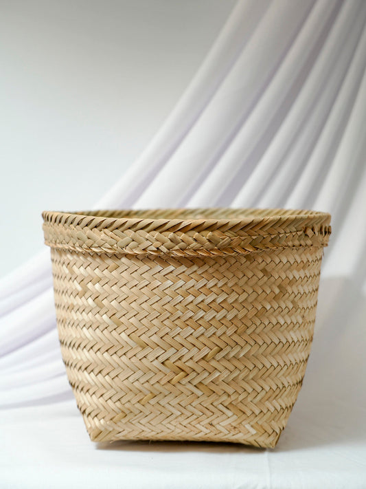 Handwoven Bamboo Planter/Basket