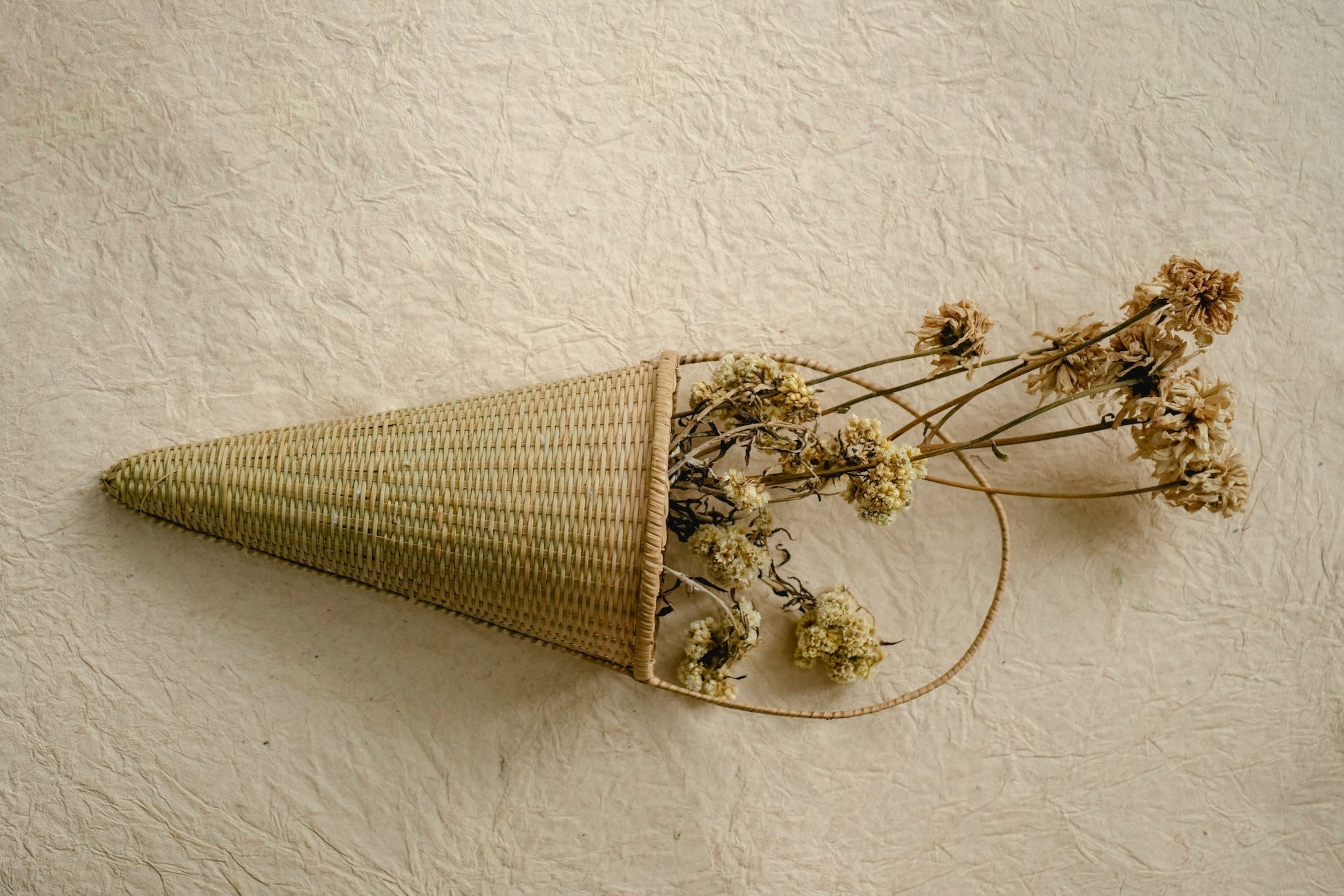 conical hanging planter Conical Hanging Basket – Punarnawa Soul of Artistry