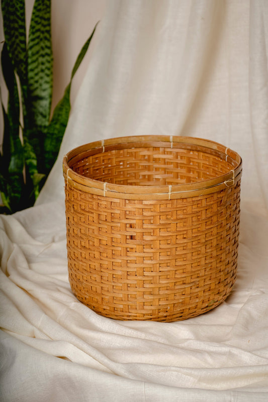 Multipurpose Circular Bamboo Basket