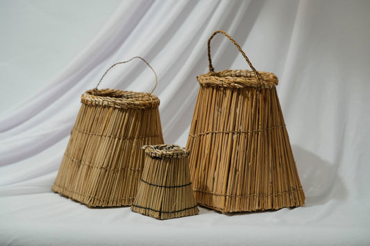 Handwoven Bamboo Basket