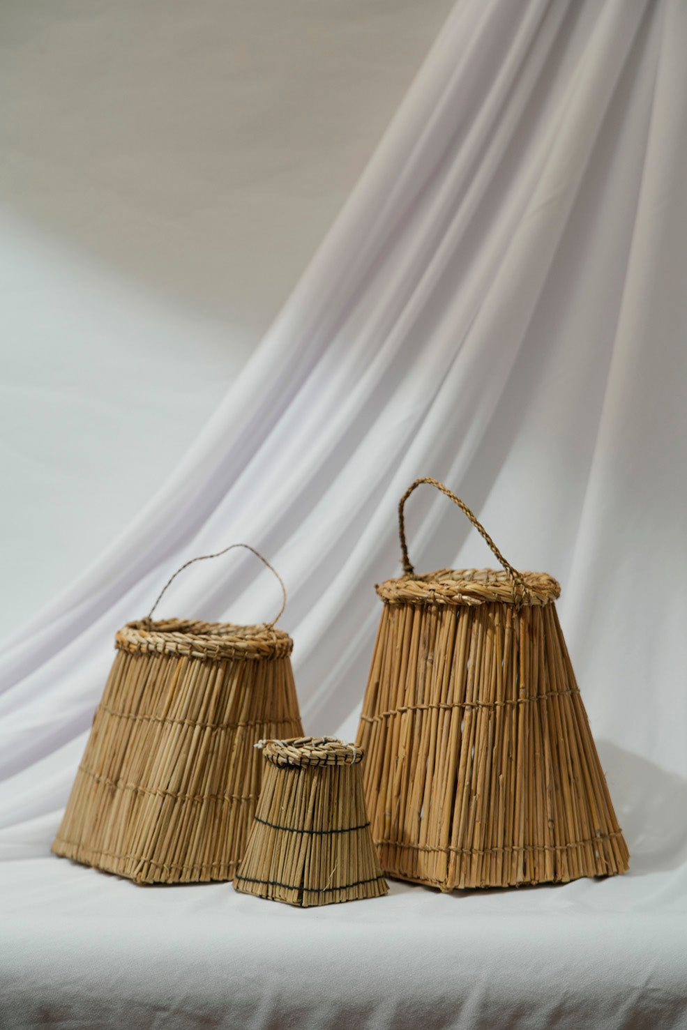 Handwoven Bamboo Basket