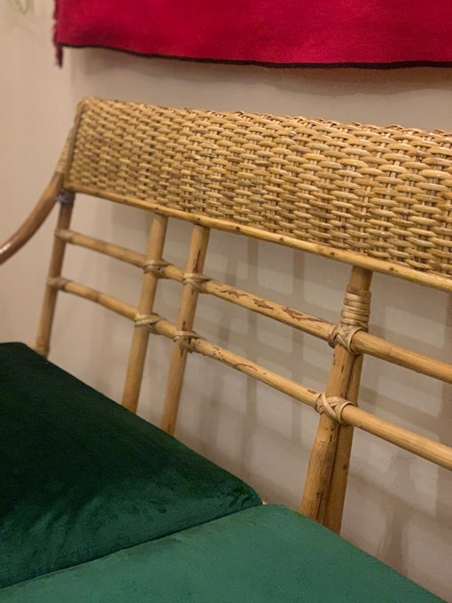 Multipurpose wicker daybed made in Assam