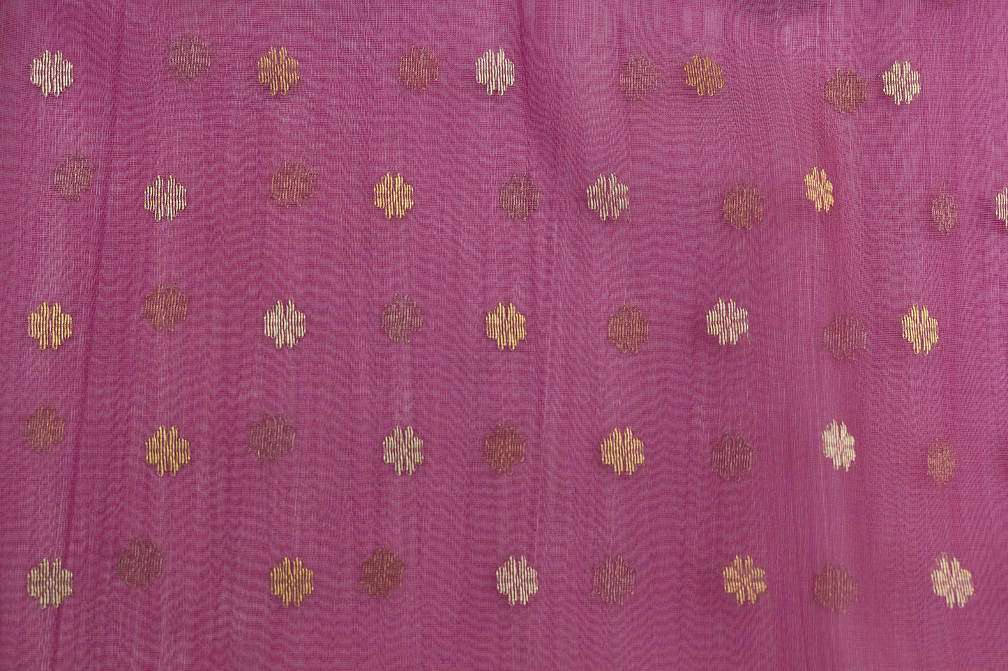 Purple Pink Chanderi Handloom Sari