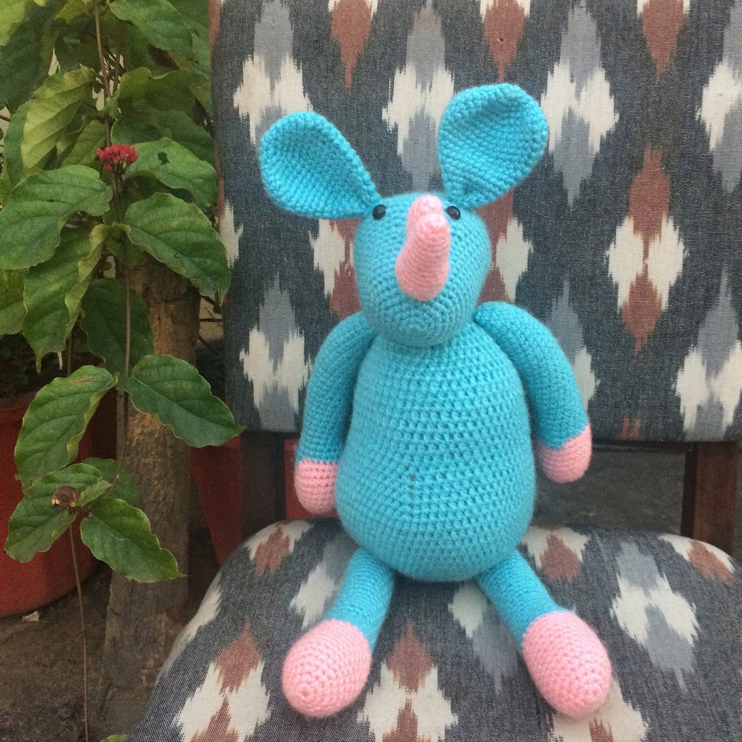 Hand Crocheted Toys- Cotton Tail