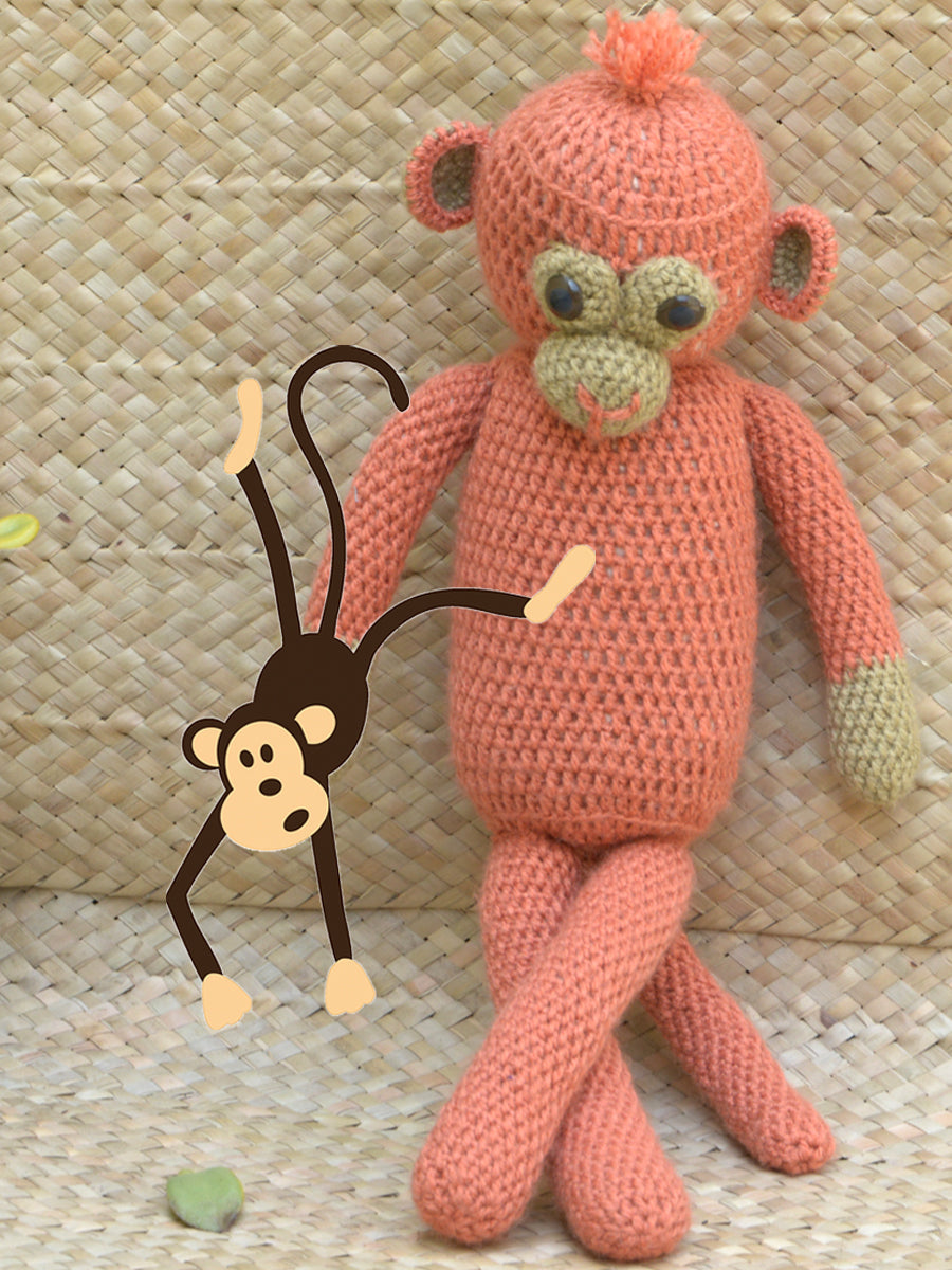 Hand Crocheted Toys- Munks