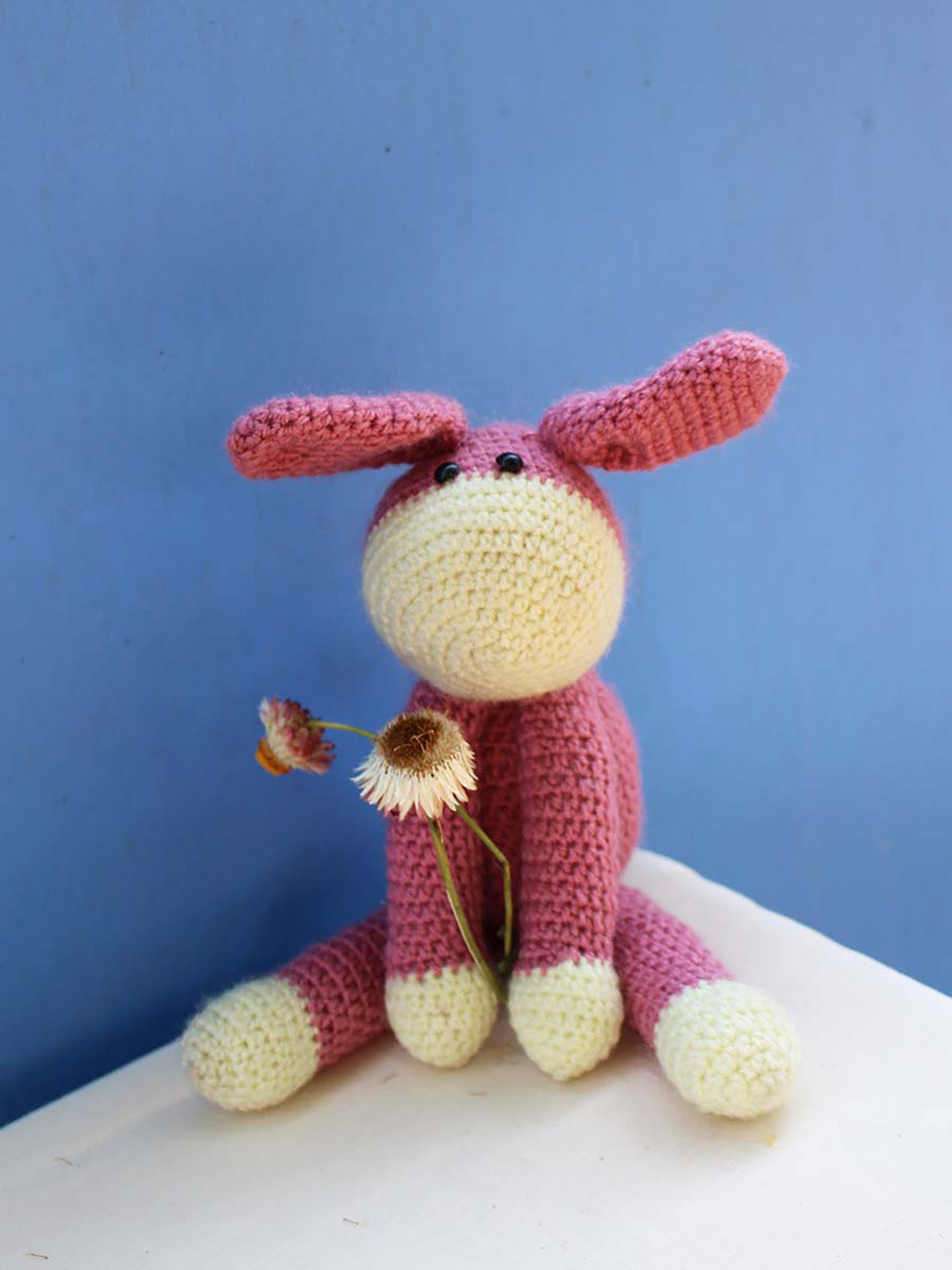 Hand Crocheted Toys- Snuggle Pup