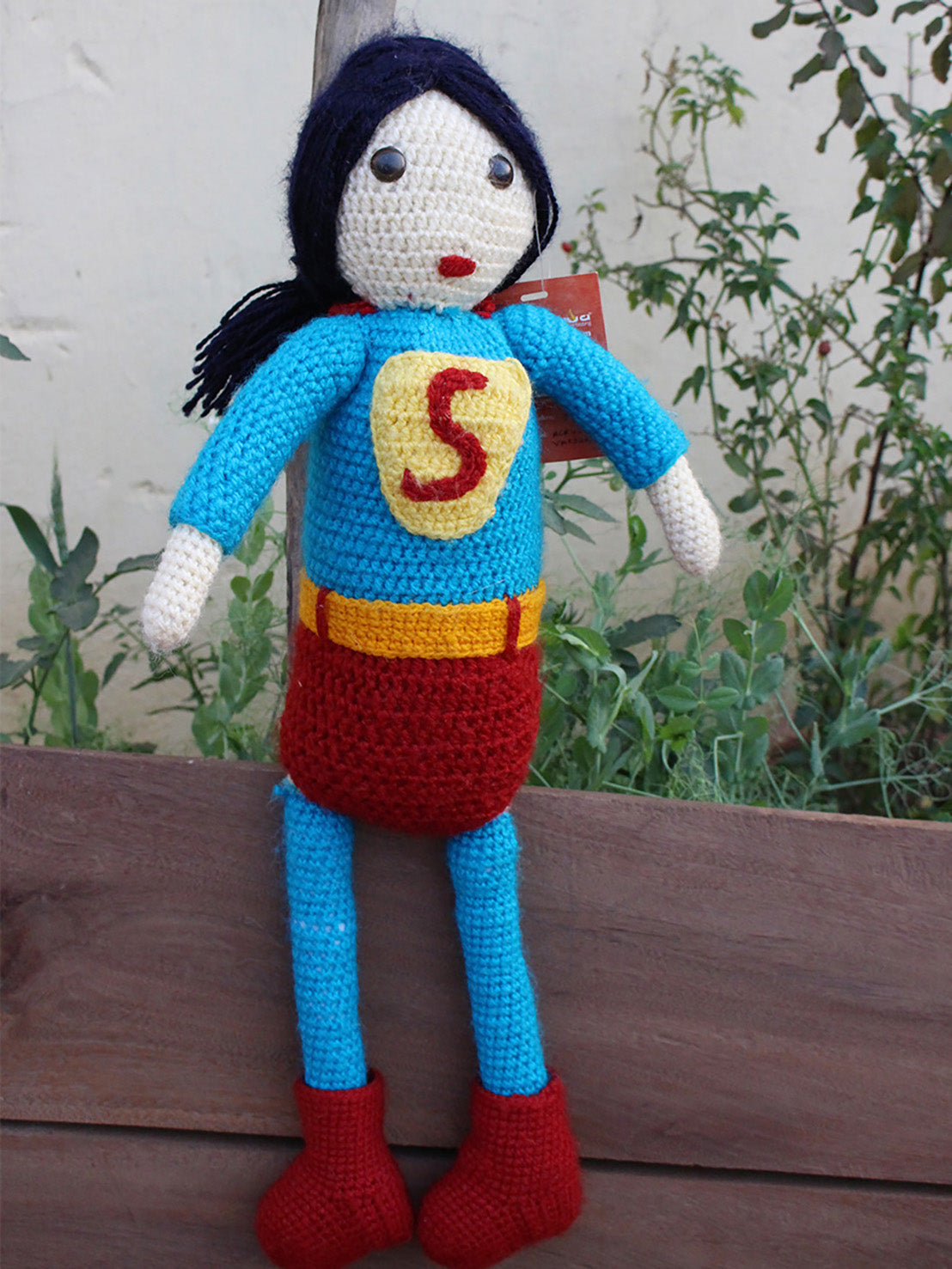 Hand Crocheted Toys- SuperGirl