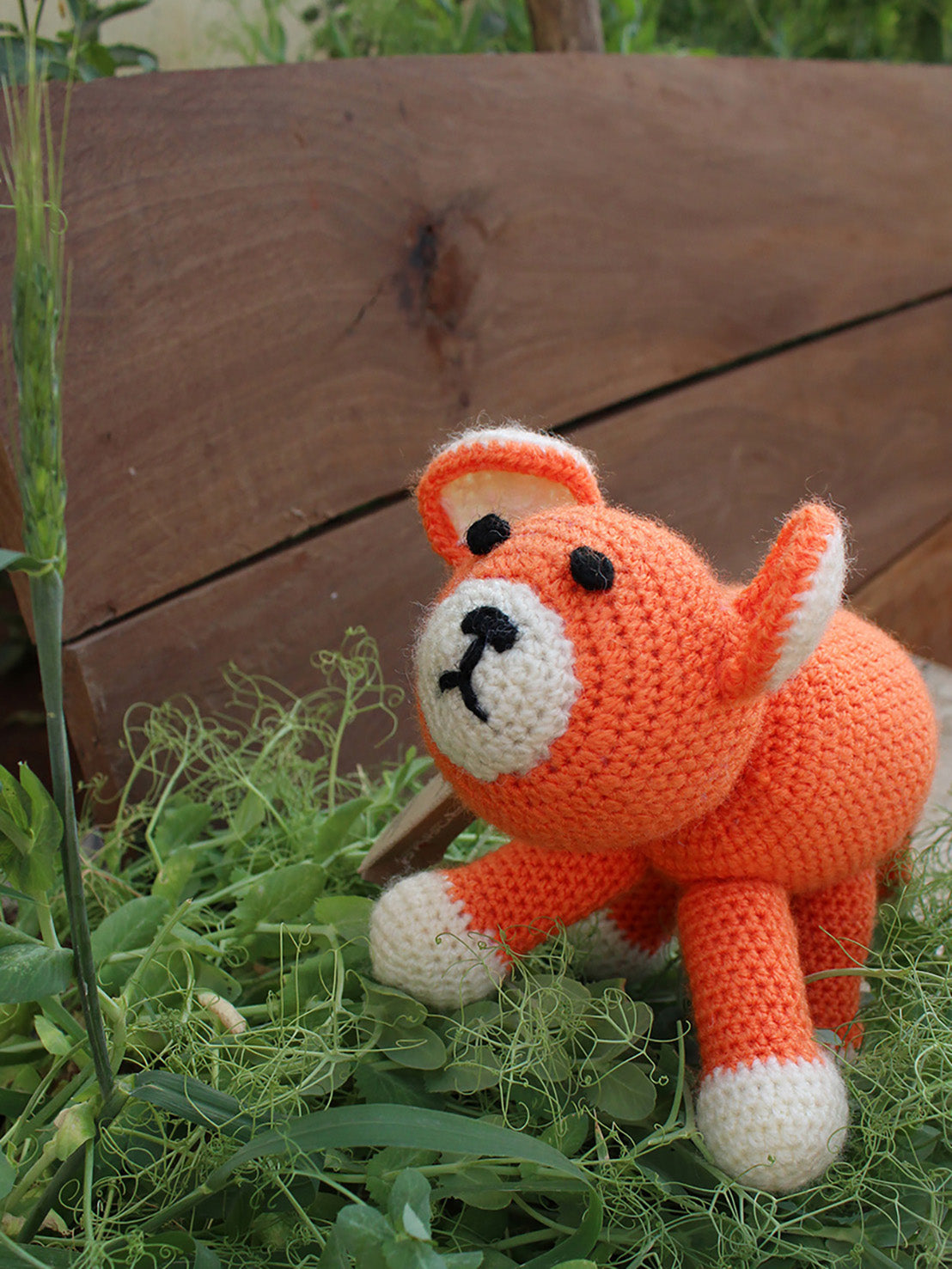 Hand Crocheted Toys- Tangerine Tabby