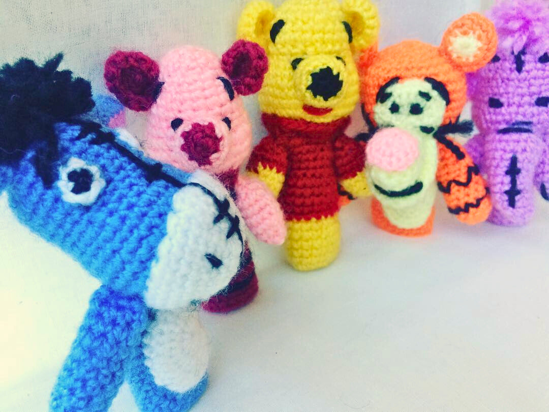 Hand Crocheted Toys- Tiny Troupes