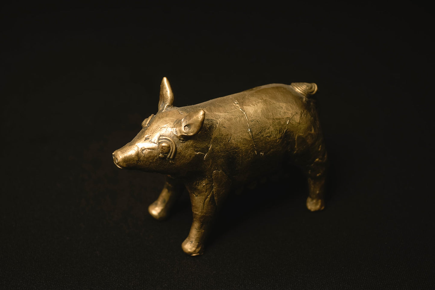 Dokra Craft Animals- Mumma Pig & Piglets