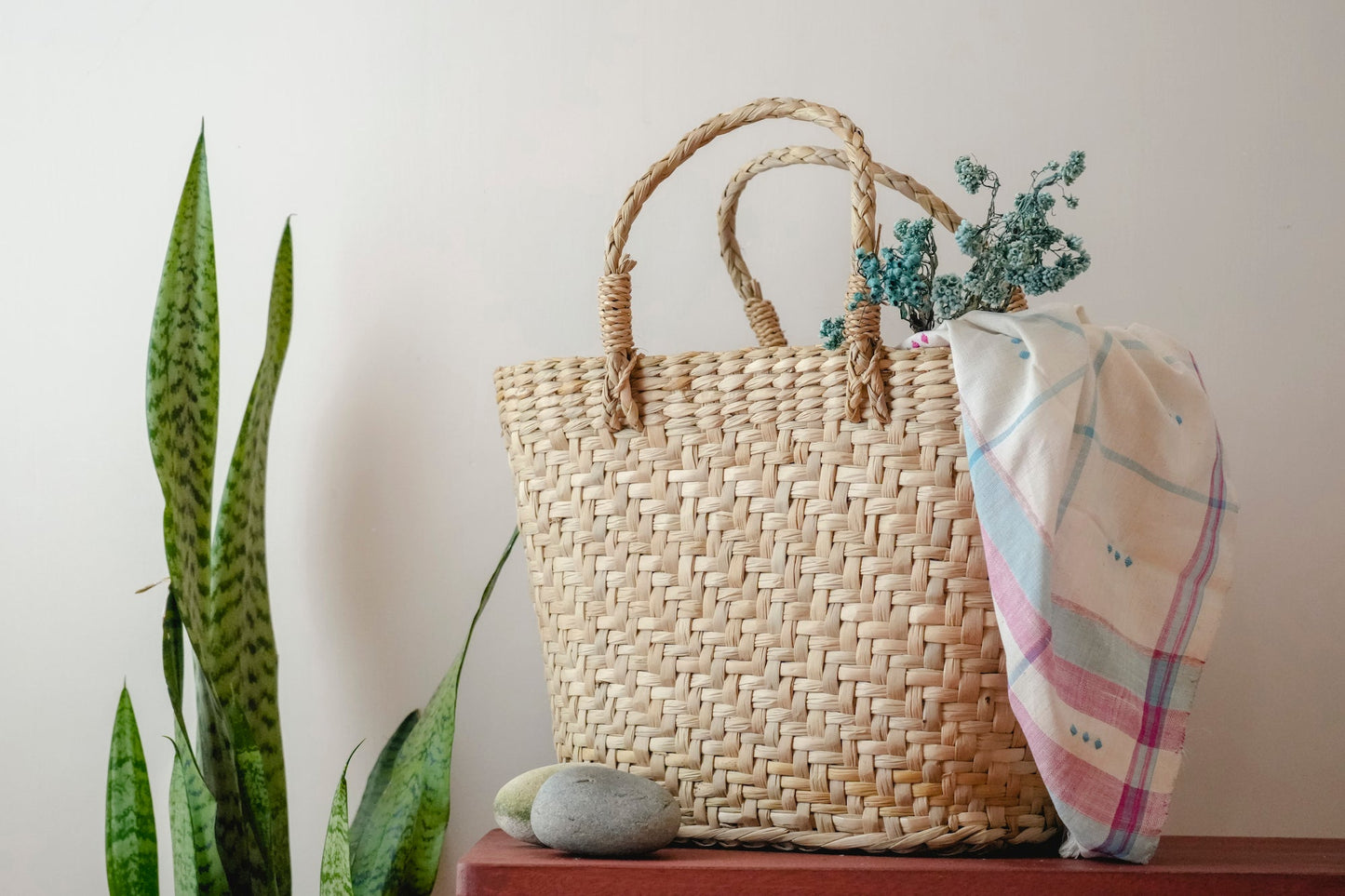 Sac de courses de rangement beige pour femmes P