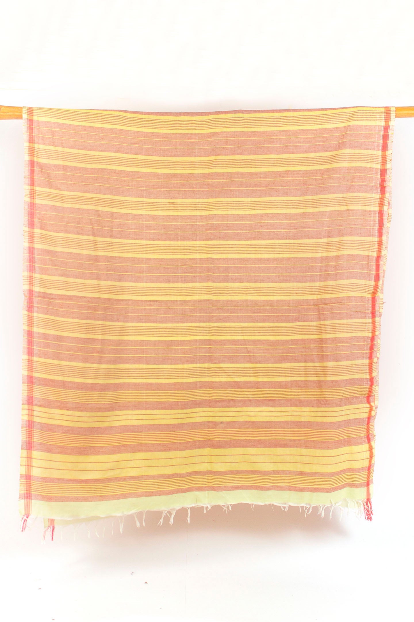 Cotton Gamusa Towel Mustard Stripes (Made to order)