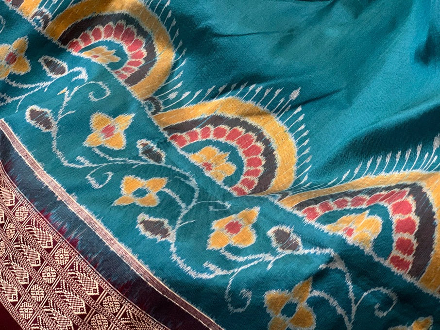 Master Weave Gopini Raas Sambalpuri Silk Sari