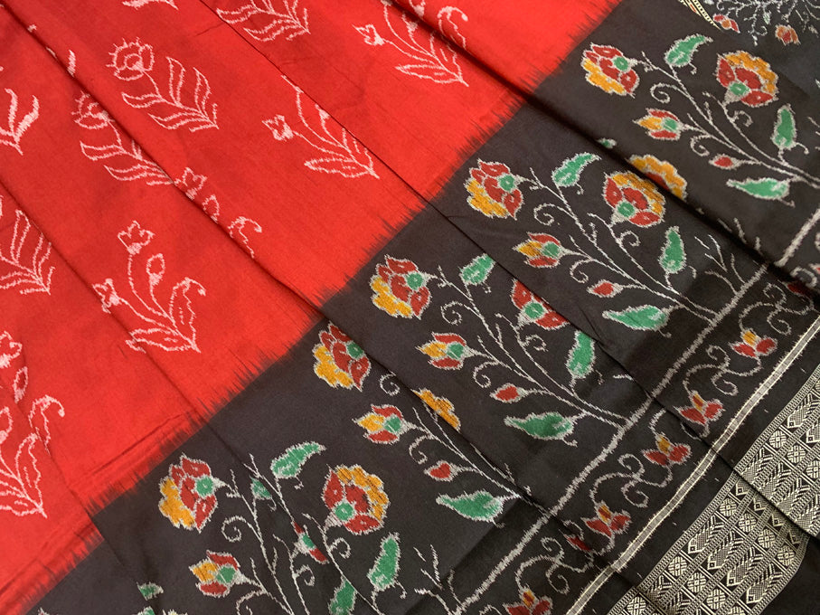 Master Weave Lalbagh Sambalpuri Ikat Silk Sari