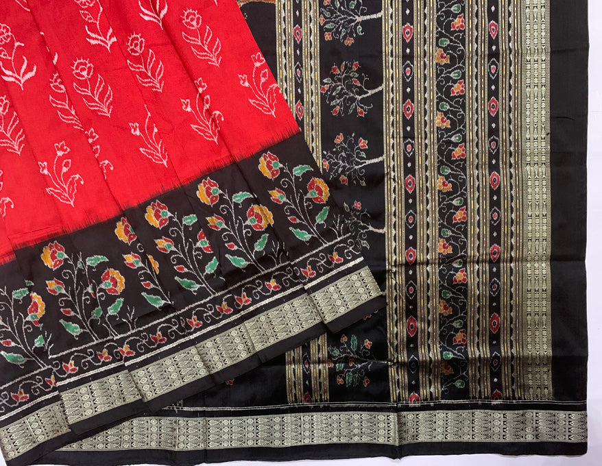 Sari en soie Master Weave Lalbagh Sambalpuri Ikat