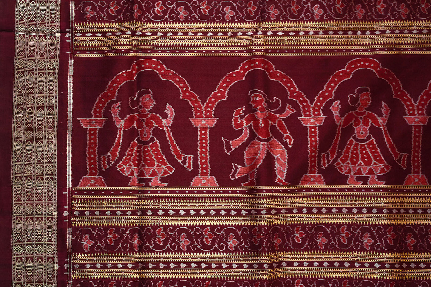 Master Weave Song of Eternal Love Raas Sambalpuri Sari