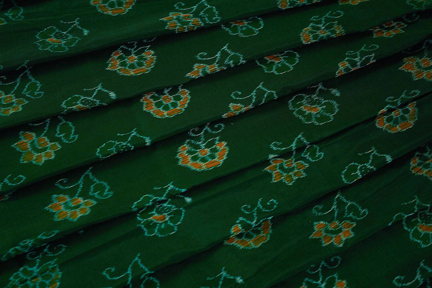 Pushpanjali Sambalpuri Ikat Silk Sari