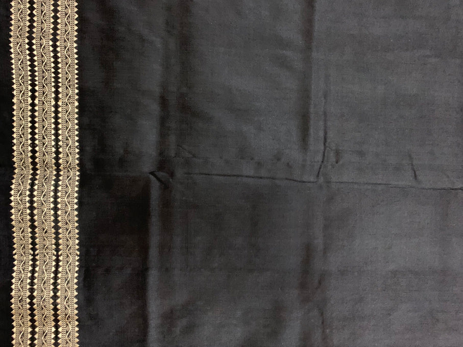 L'espièglerie divine - Raas Sambalpuri Ikat Silk Sari (Fabriqué sur commande)