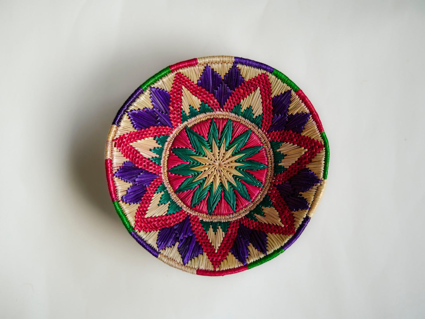 Moonj Multicolour Grass Basket